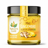 Miel Gingembre Citron Bio 250g